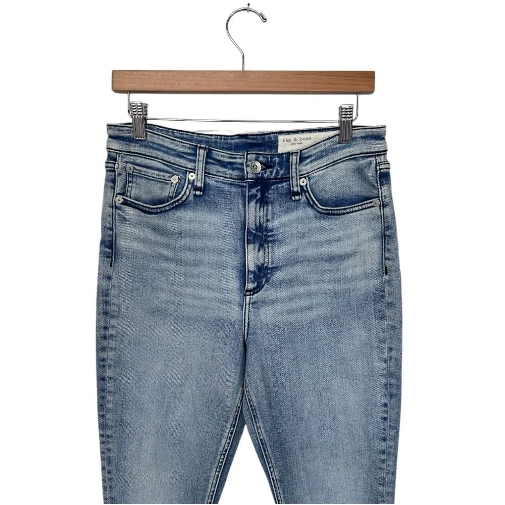 NWT Rag & Bone | Nina High Rise Skinny in Venus Stretch Denim Jeans 24‎